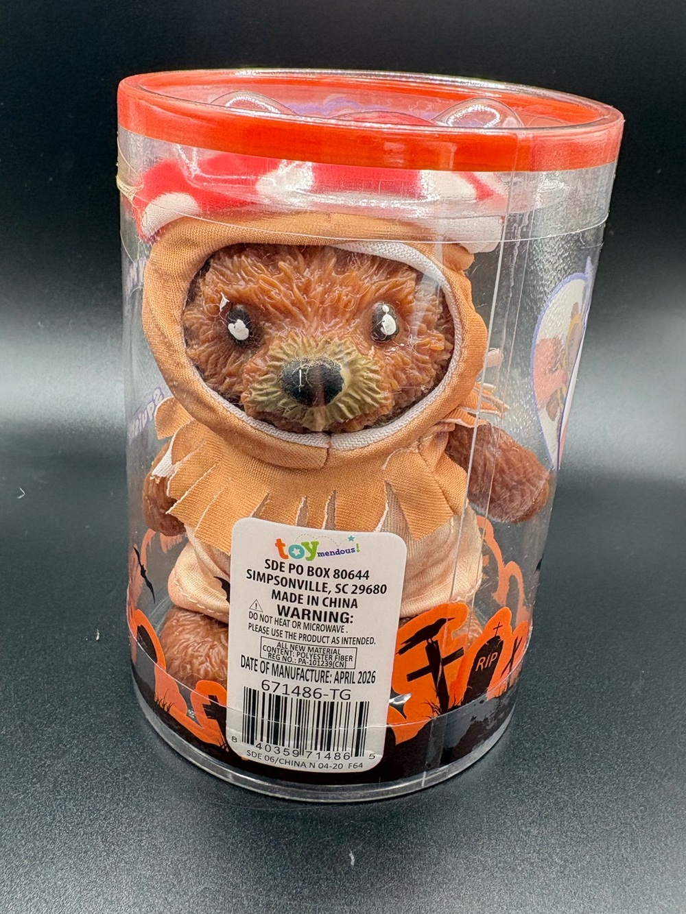 Squeeezy Dress Up Bears Plush in brown NWT